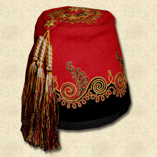 Men's Lounging Cap from Godey's Ladies
